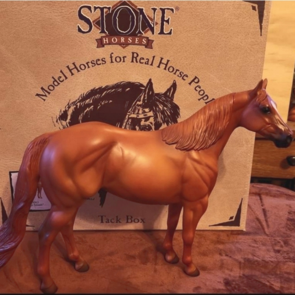 Peter Stone model horse Orange Smash.